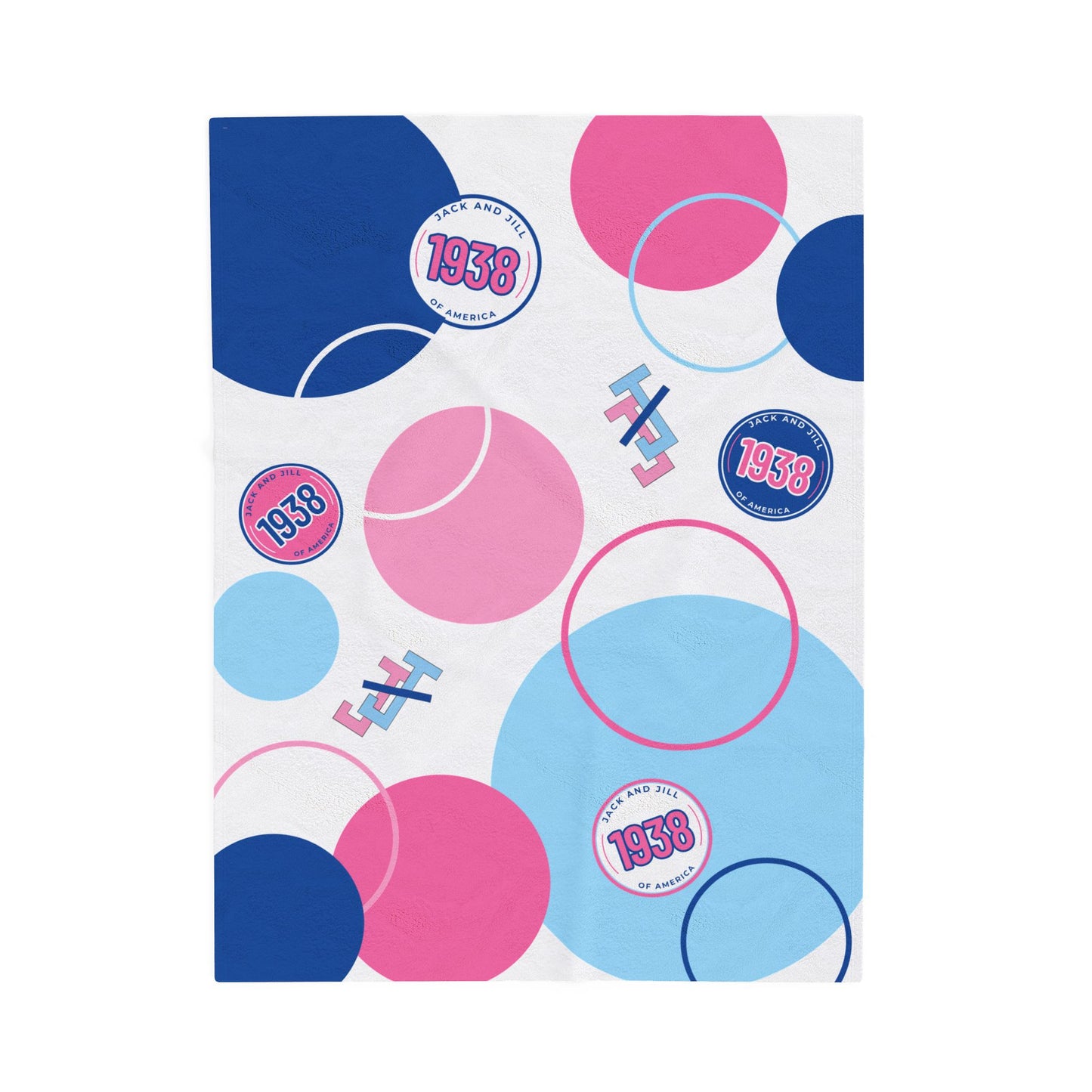 Jack and Jill of America Plush Blanket - Renewed