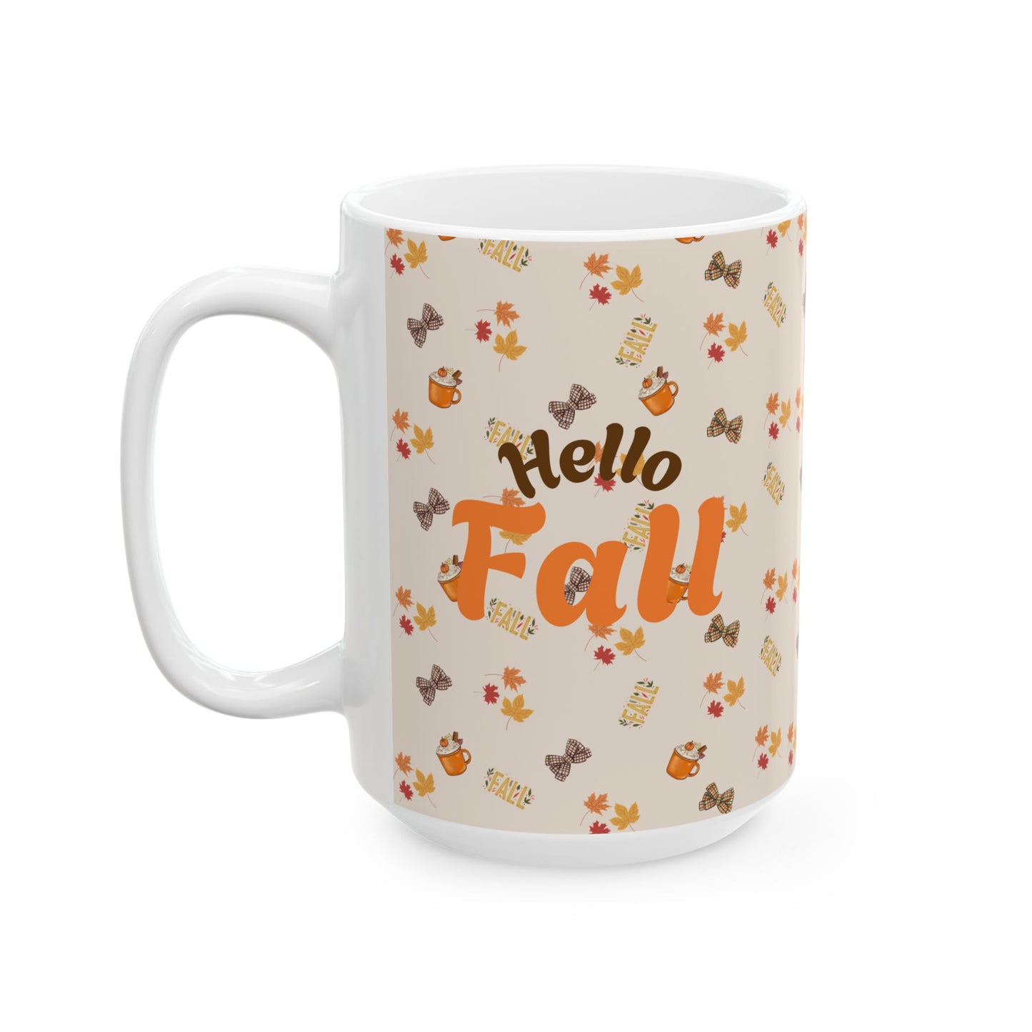 Spiced Fall Ceramic Mug – Cozy Coffee & Tea Cup