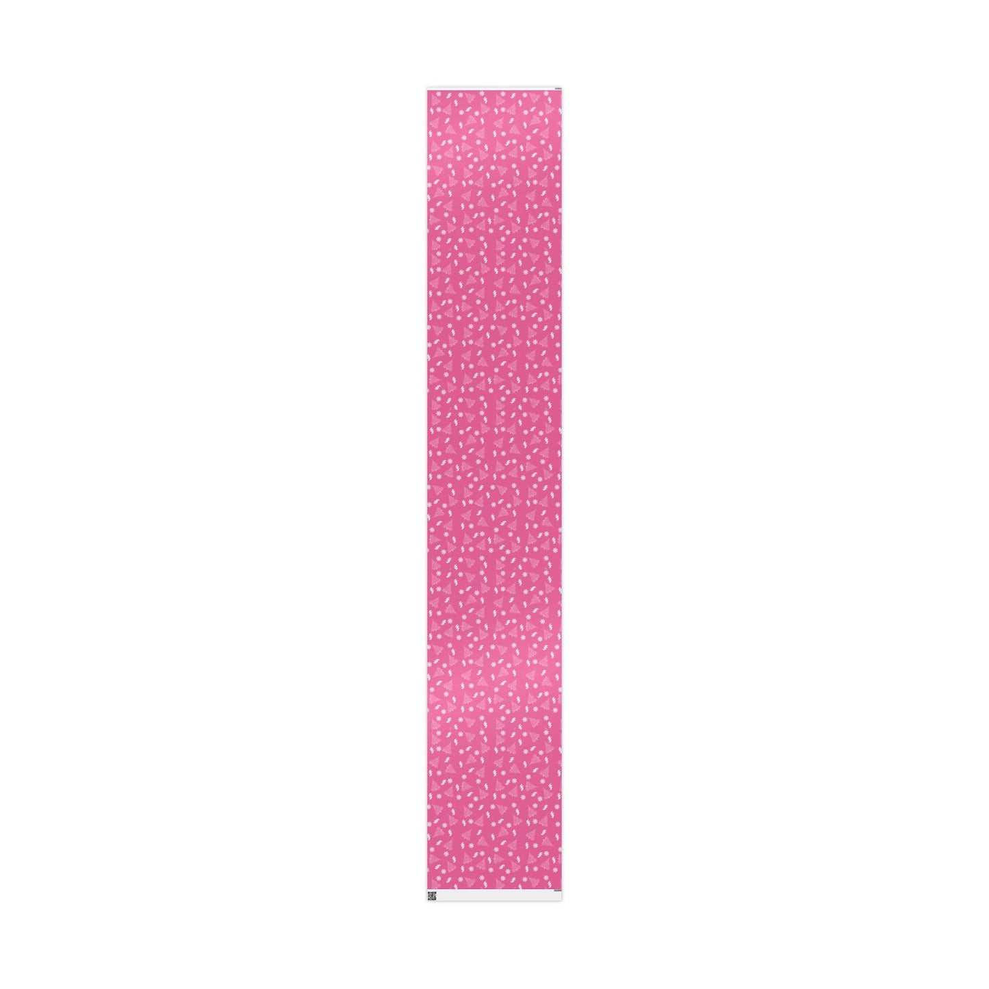 Jack and Jill Holiday Wrapping Paper - Pink
