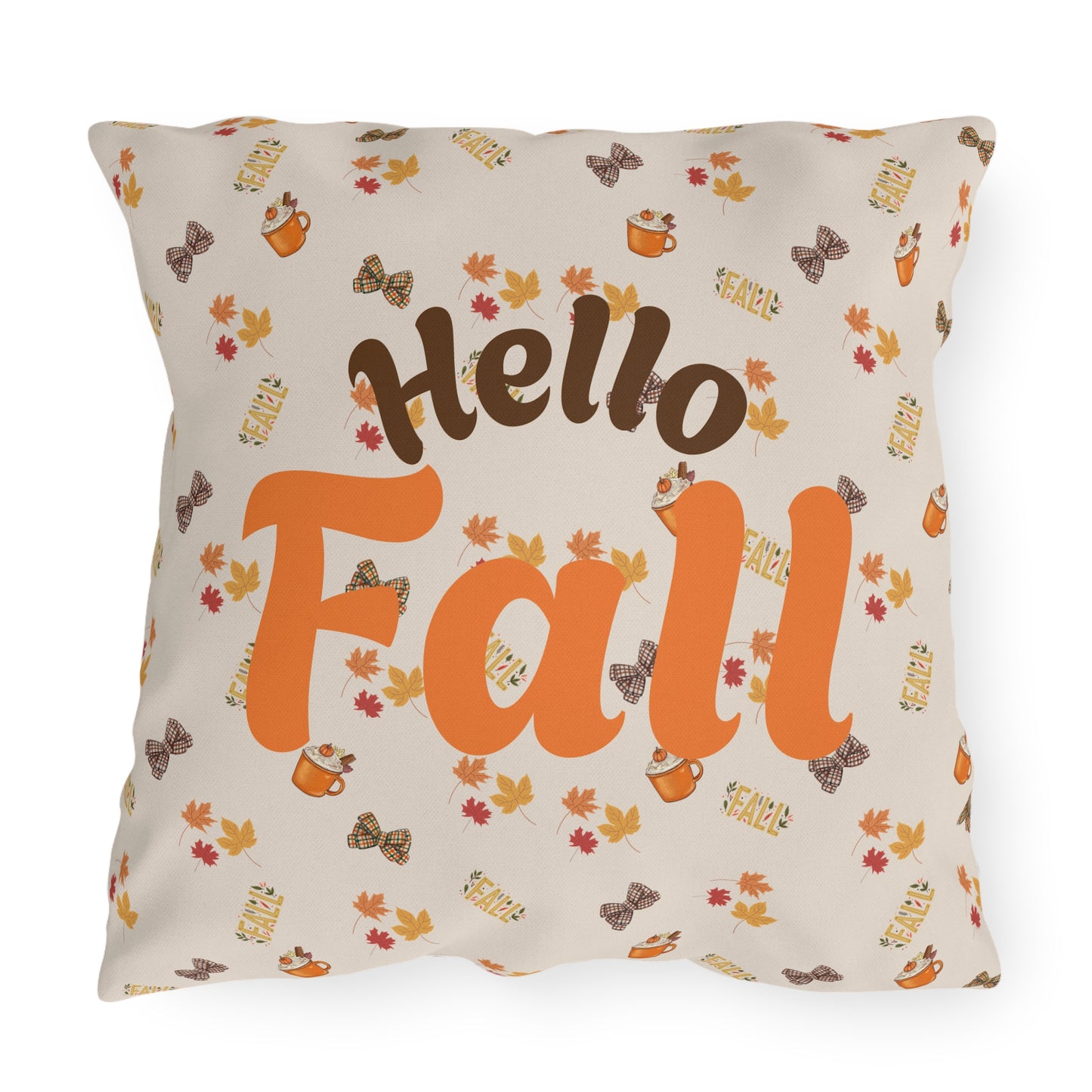 Outdoor Spiced Pillows – Waterproof & UV-Resistant Fall Patio Décor