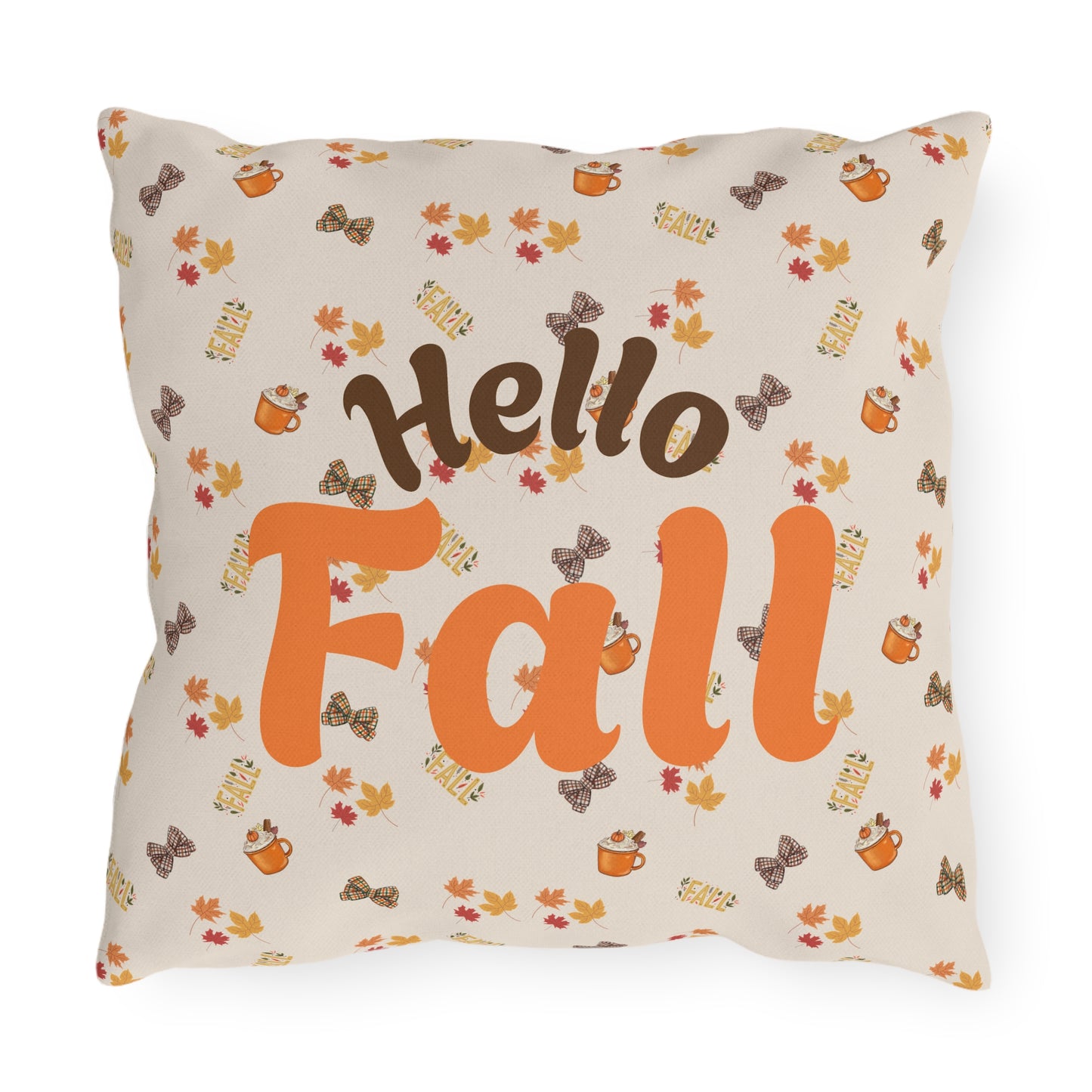 Outdoor Spiced Pillows – Waterproof & UV-Resistant Fall Patio Décor