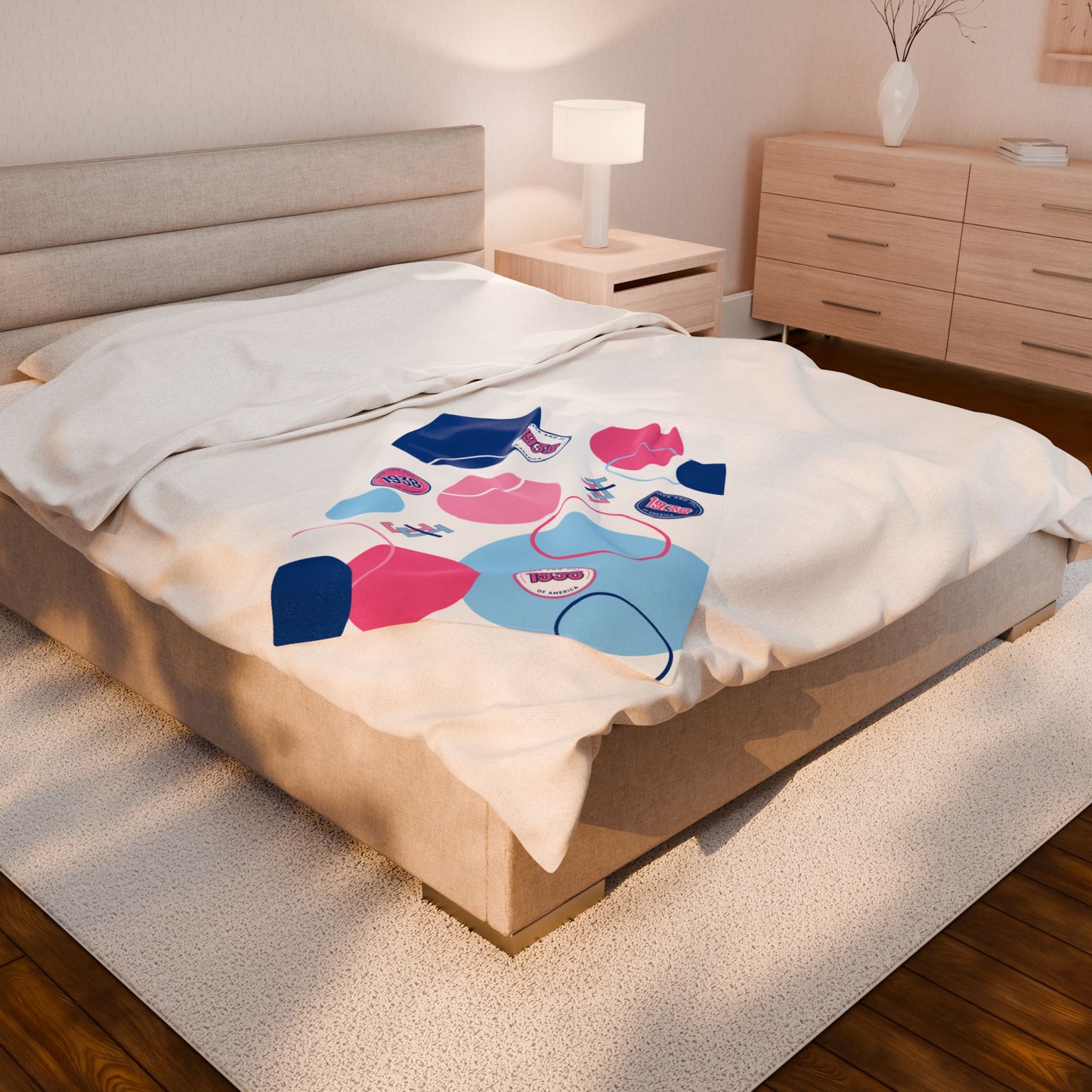 Jack and Jill of America Plush Blanket - Renewed