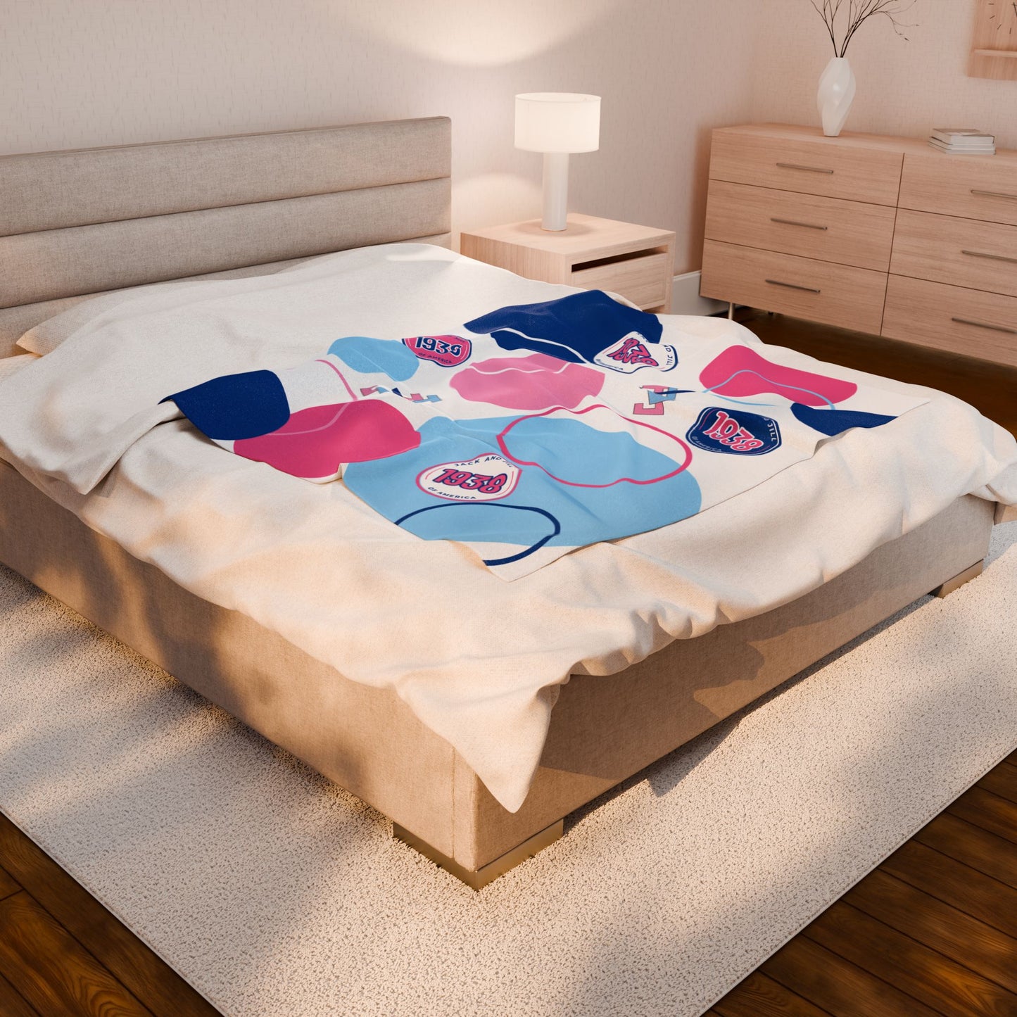 Jack and Jill of America Plush Blanket - Renewed