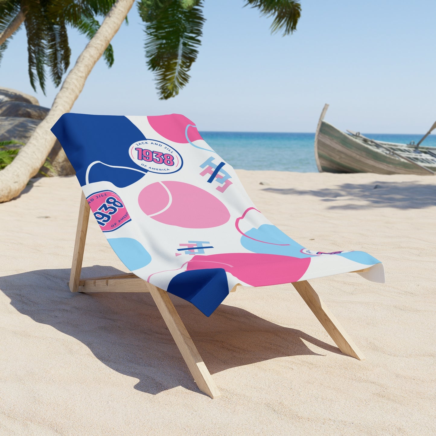 Jack and Jill Beach Towel - Renewed
