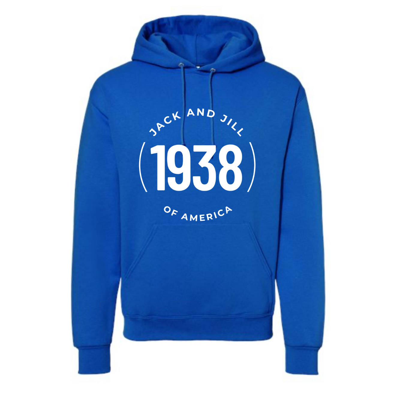 Jack and Jill Royal Unisex Hooded Sweatshirt - Adult