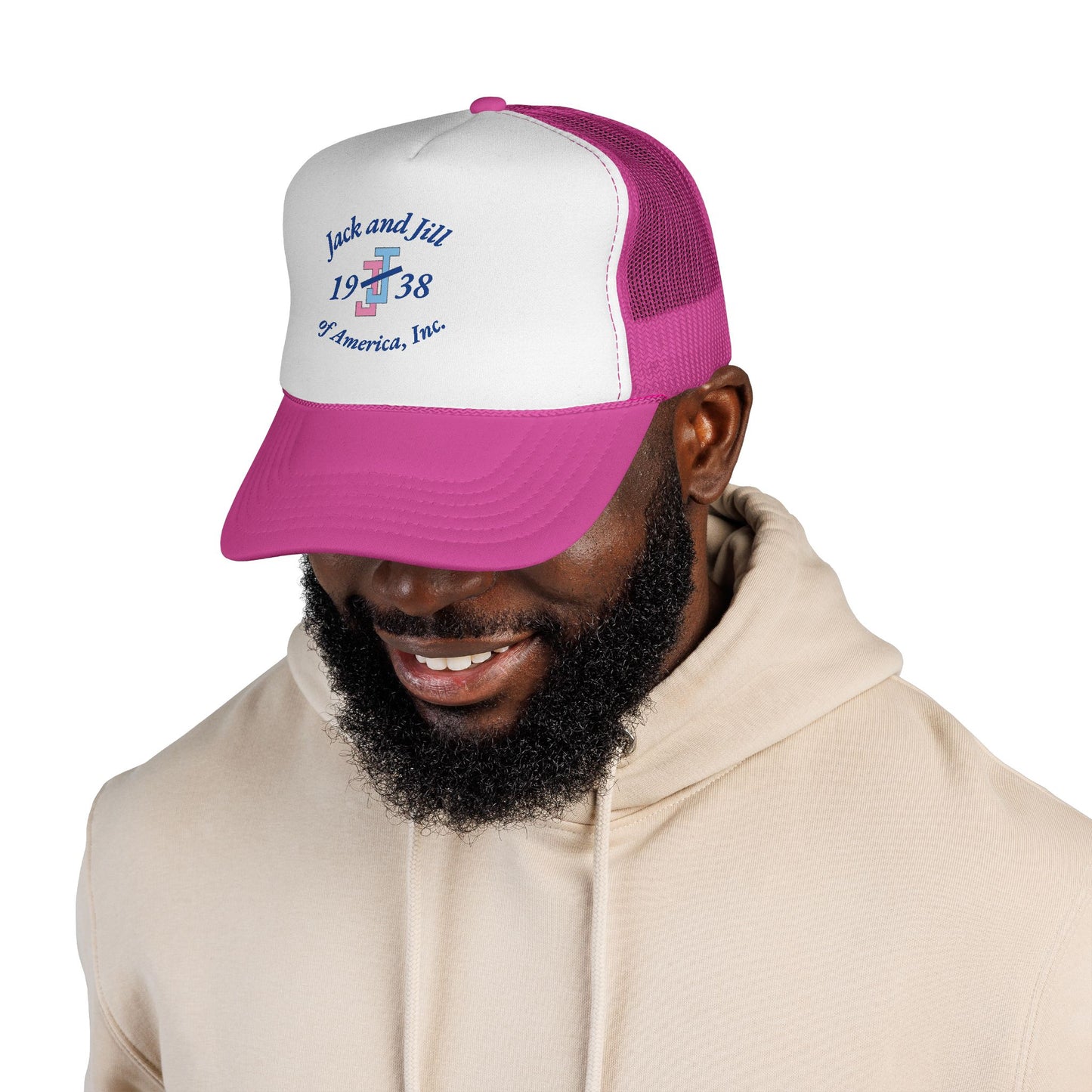 Jack and Jill 1938 Trucker Hat — Vintage Americana Mesh Cap