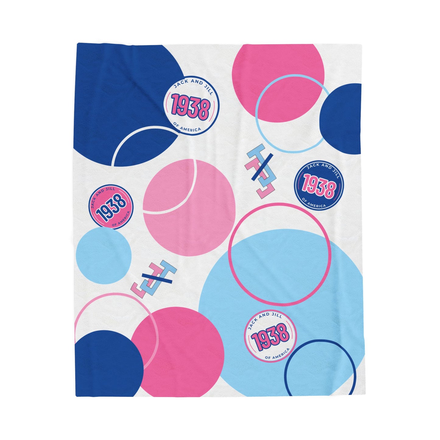 Jack and Jill of America Plush Blanket - Renewed