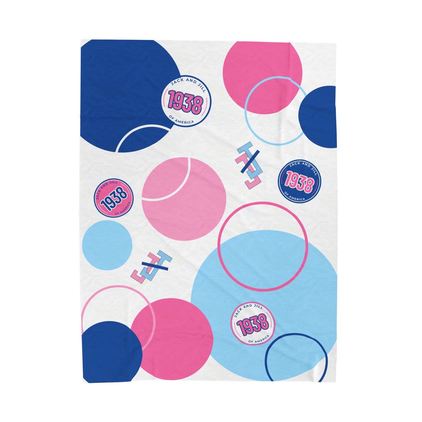 Jack and Jill of America Plush Blanket - Renewed