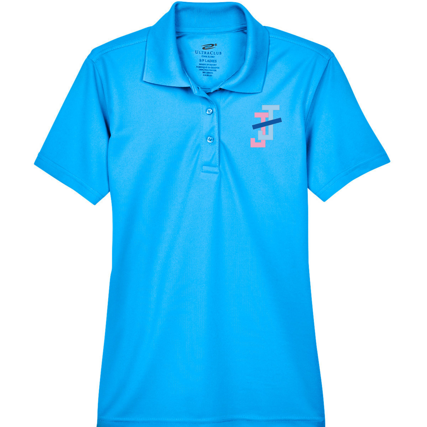 Jack and Jill Women's 3 Button Polo Shirt - JJ