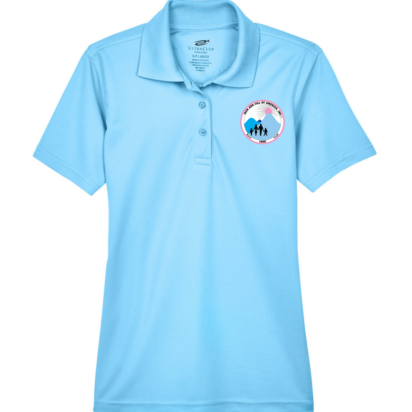 Jack and Jill Women's 3 Button Polo Shirt - JJOA