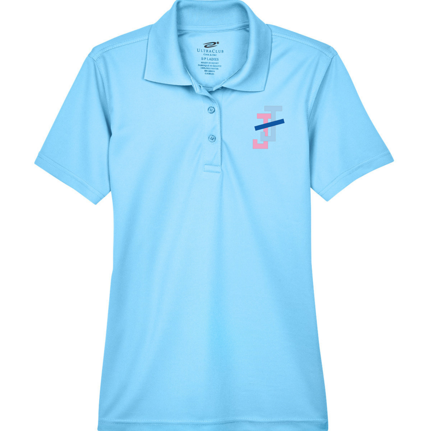 Jack and Jill Women's 3 Button Polo Shirt - JJ