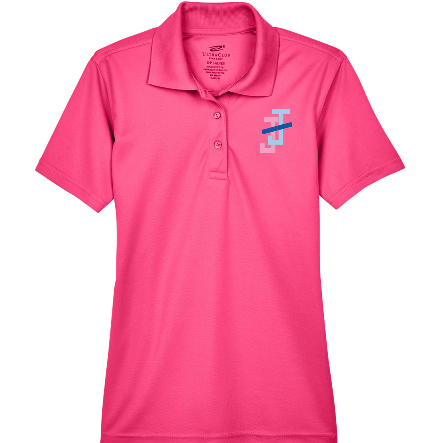 Jack and Jill Women's 3 Button Polo Shirt - JJ