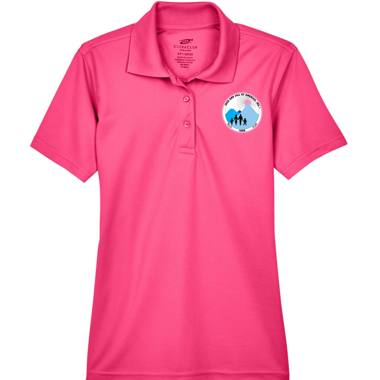 Jack and Jill Women's 3 Button Polo Shirt - JJOA