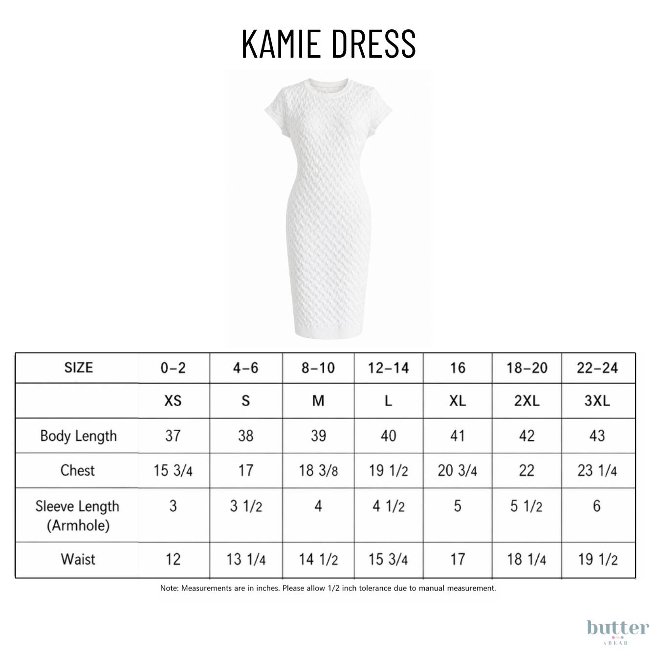 Kamie Textured Dress