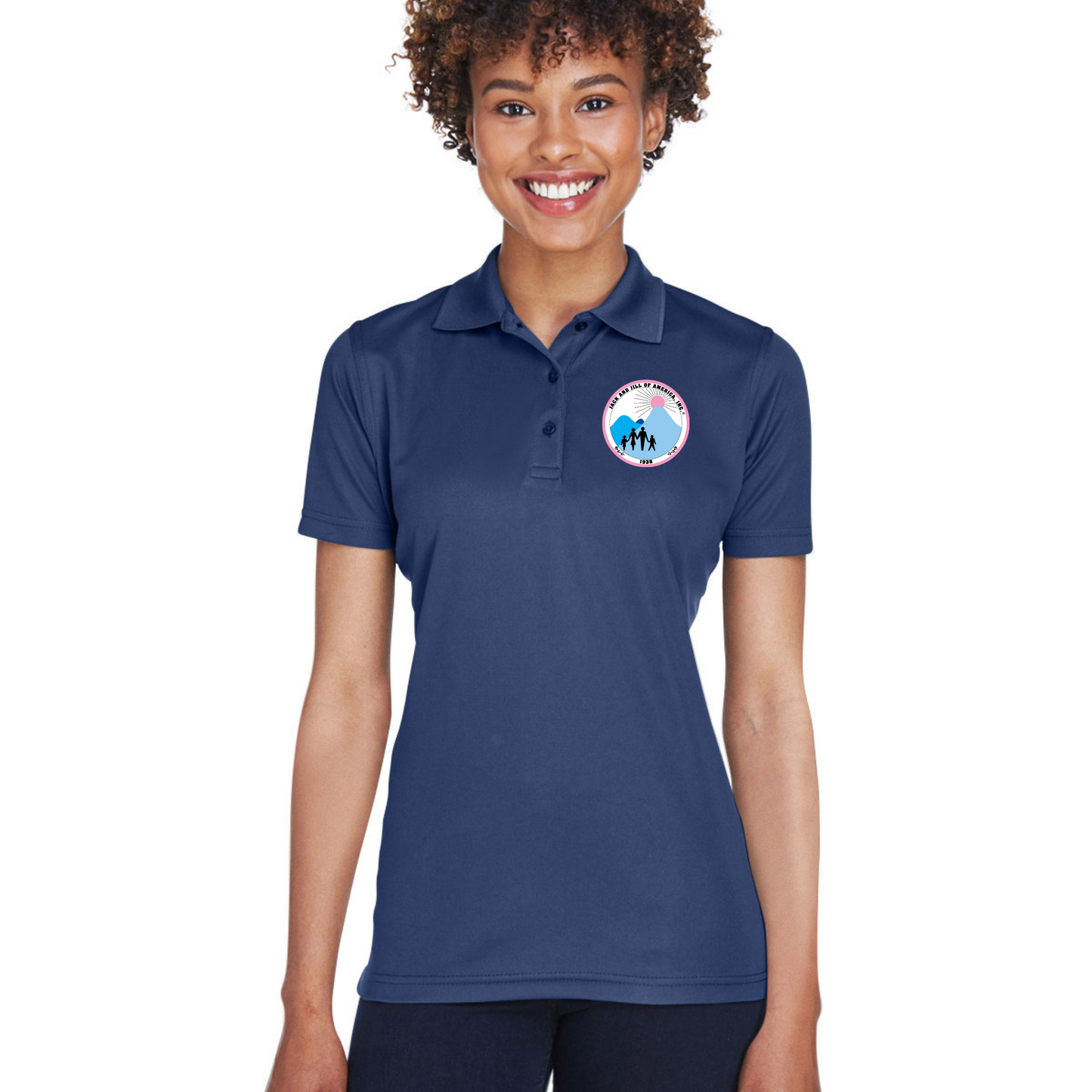 Jack and Jill Women's 3 Button Polo Shirt - JJOA