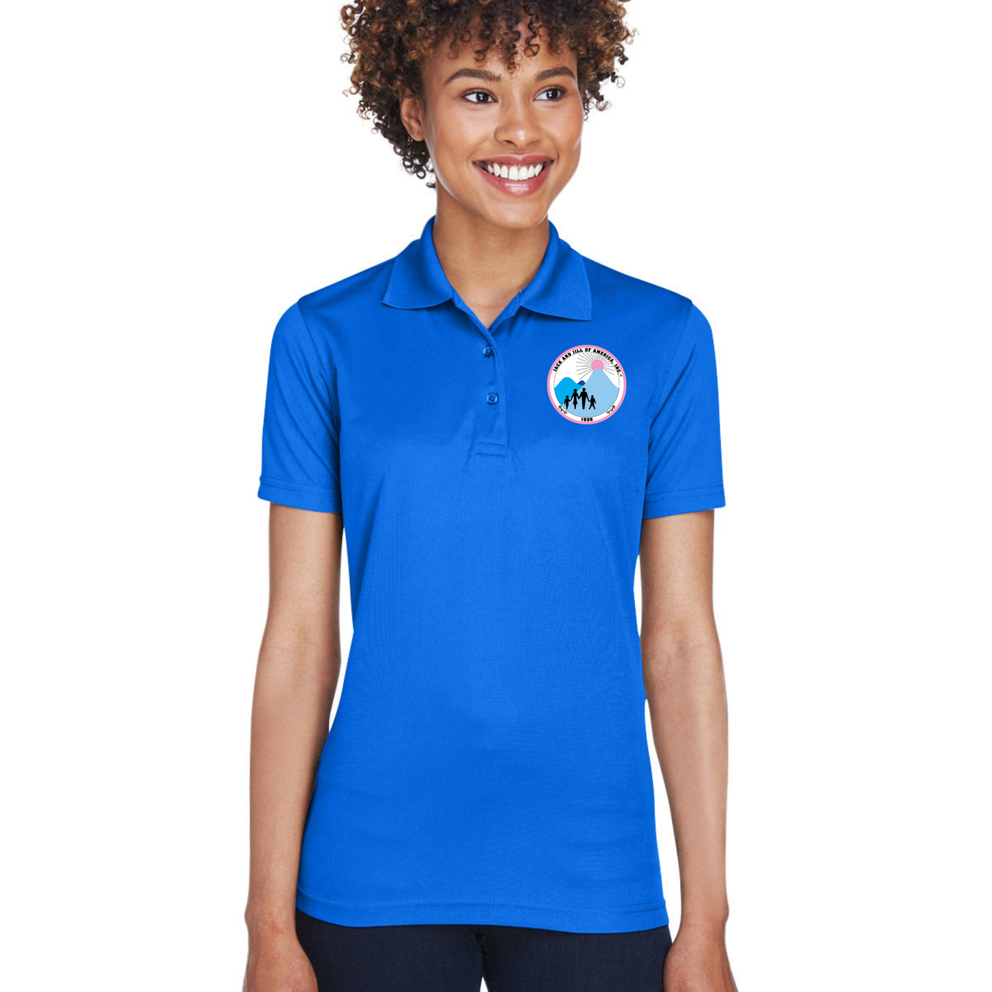 Jack and Jill Women's 3 Button Polo Shirt - JJOA