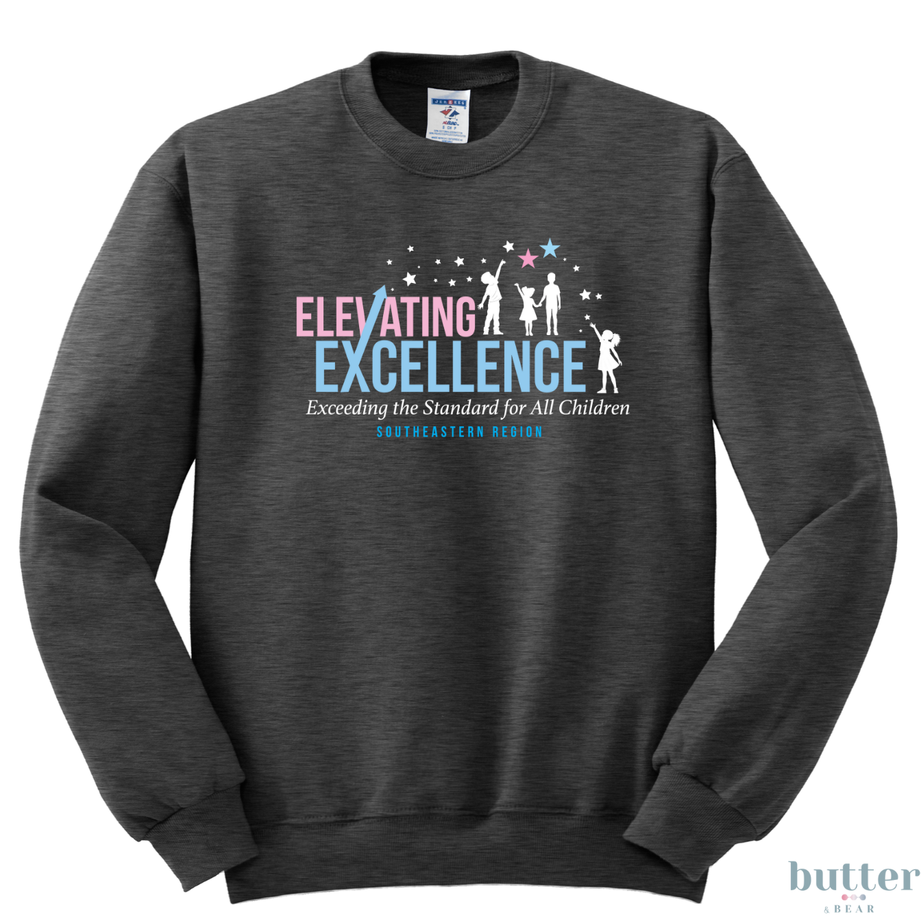 Elevating Excellece Unisex Crewneck - Jack and Jill SER