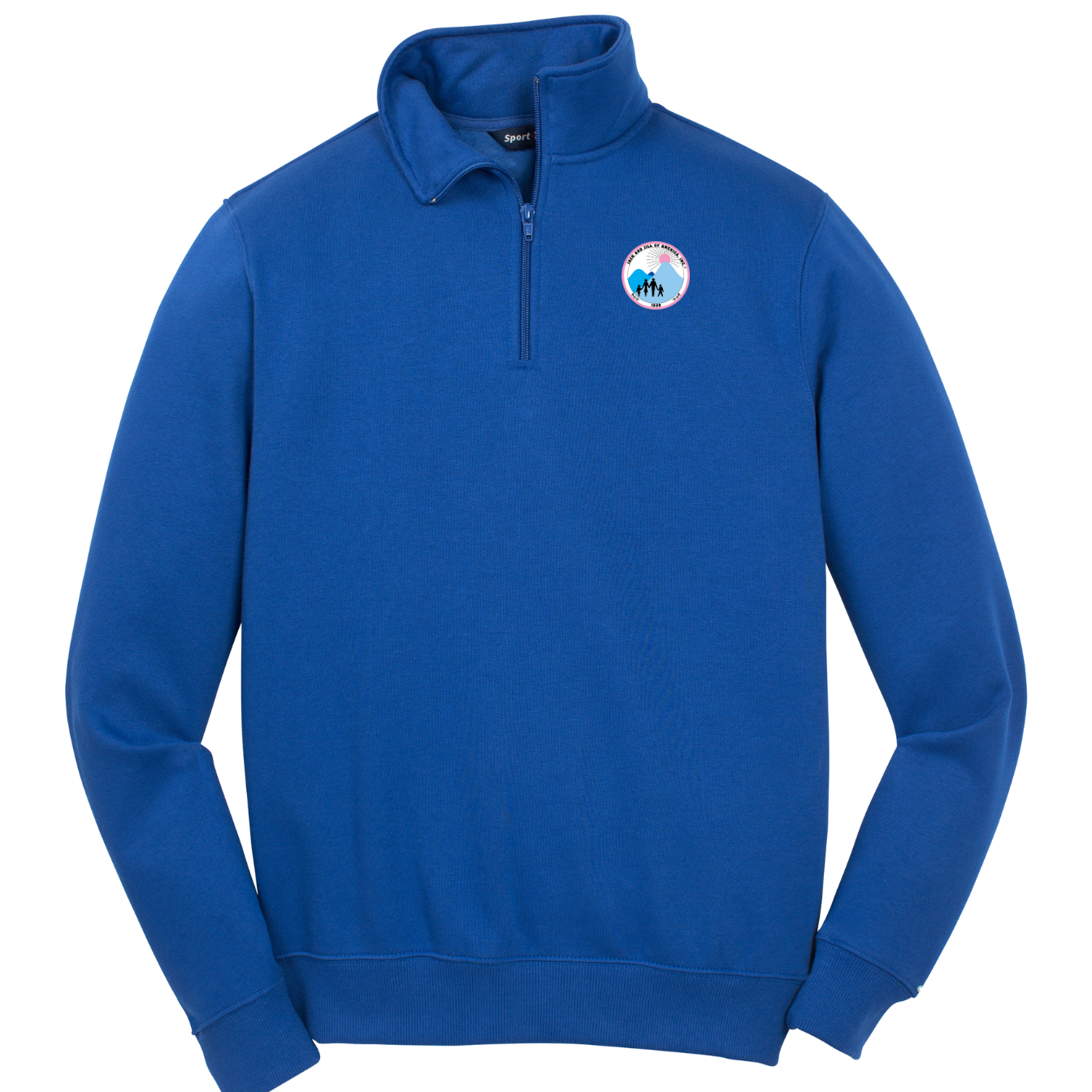 Jack and Jill Unisex Ultimate Fleece Quarter-Zip - Crest