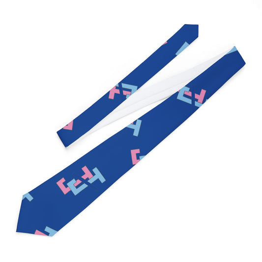 Jack and Jill Necktie - JJ Blue