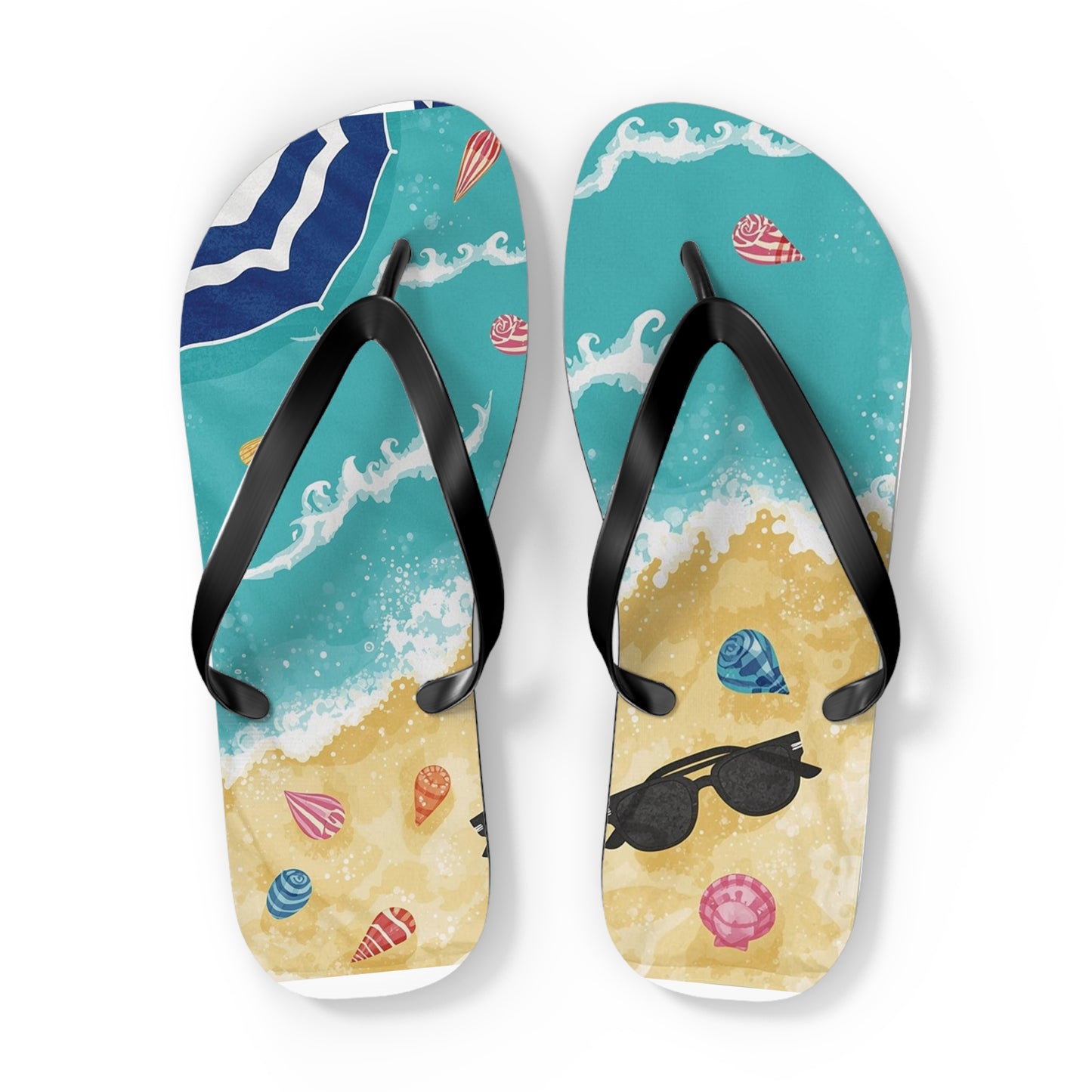 The Shore Beach Flip Flops