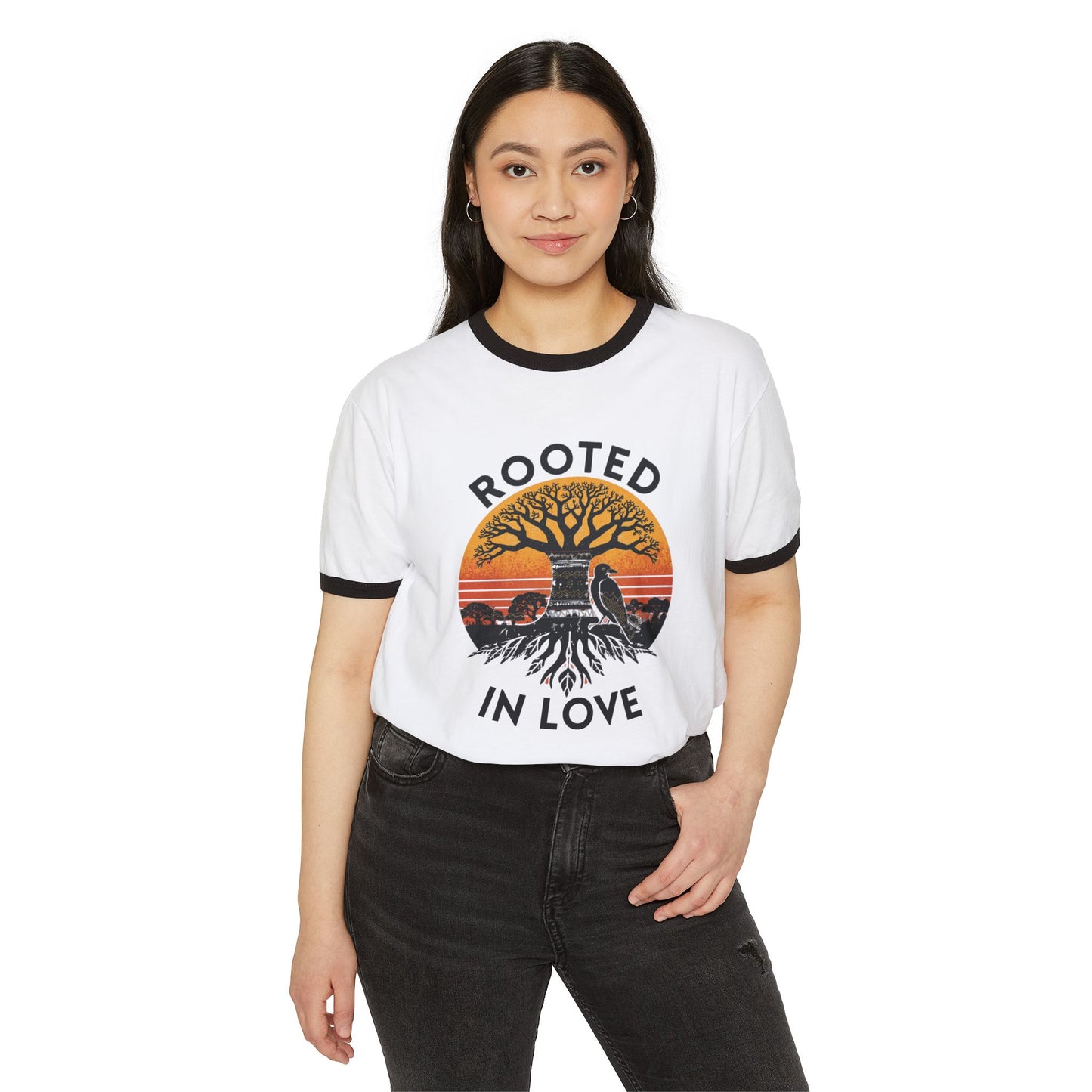 Rooted in Love Ringer T-Shirt