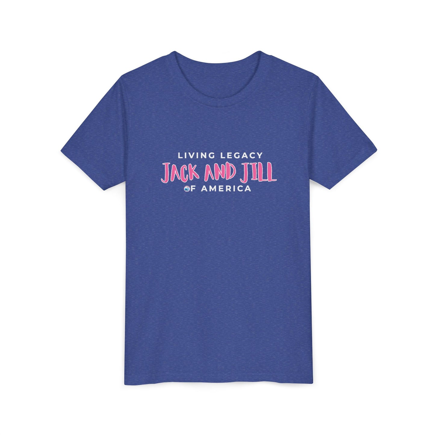 Jack and Jill Living Legacy - YOUTH T-Shirt Pink Design