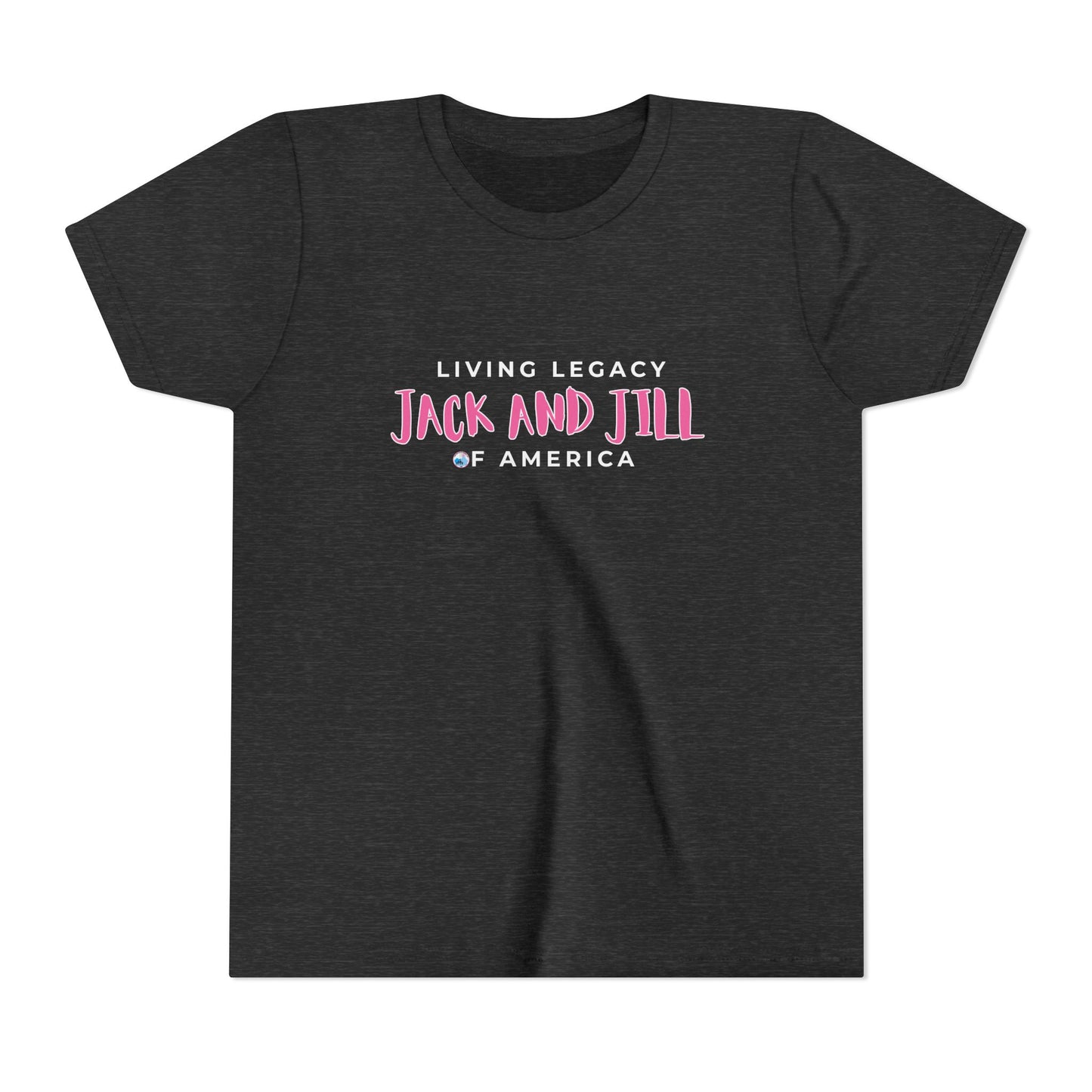 Jack and Jill Living Legacy - YOUTH T-Shirt Pink Design