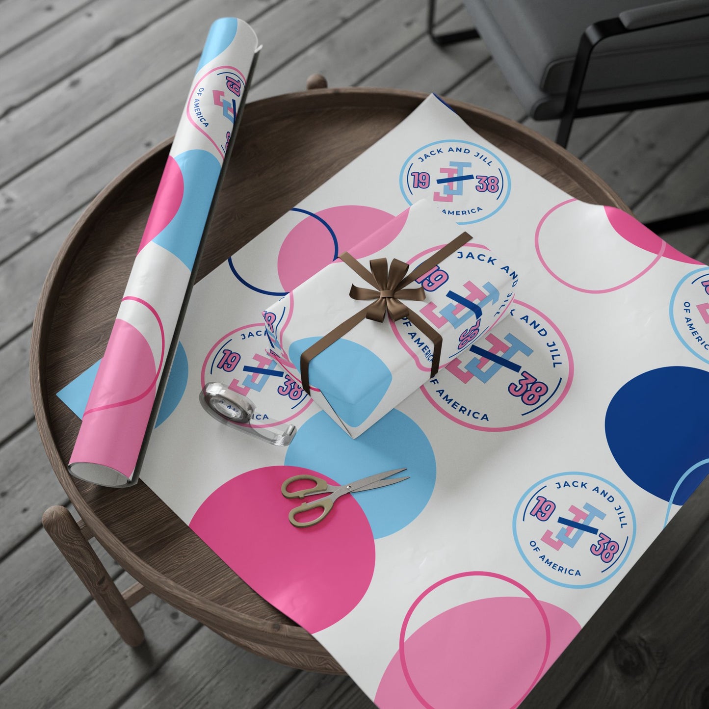Jack and Jill Wrapping Paper - Renewed