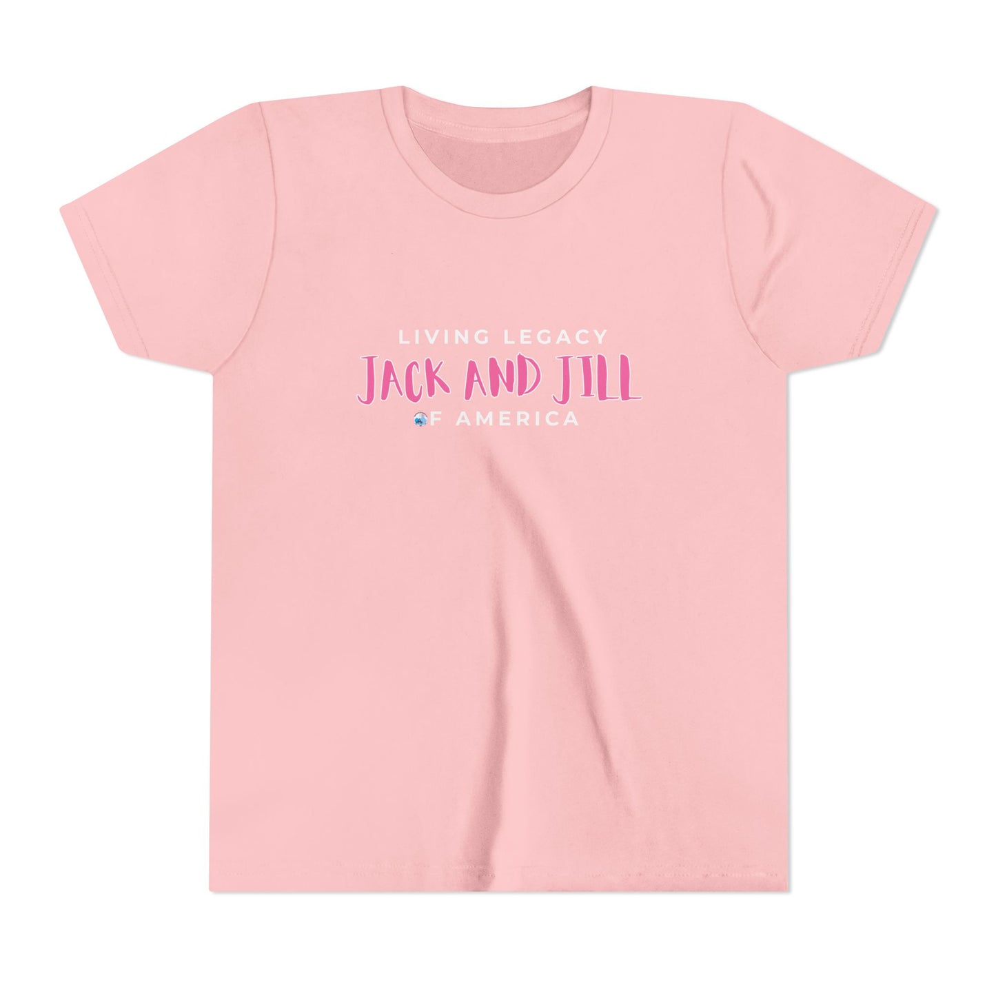 Jack and Jill Living Legacy - YOUTH T-Shirt Pink Design