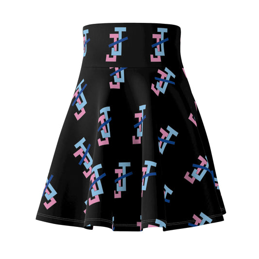 Jack and Jill Women's Skater Skirt - Black
