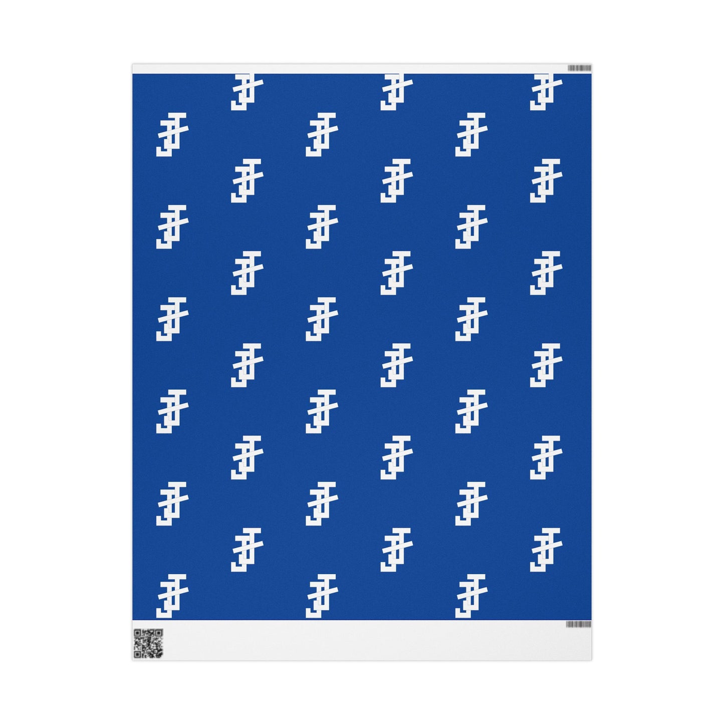 Jack and Jill Wrapping Paper -  Awesome Blue