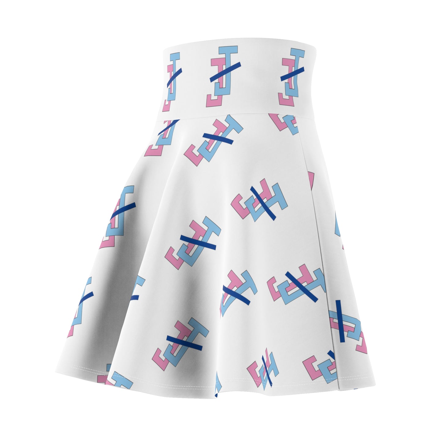 Jack and Jill Women's Skater Skirt - White