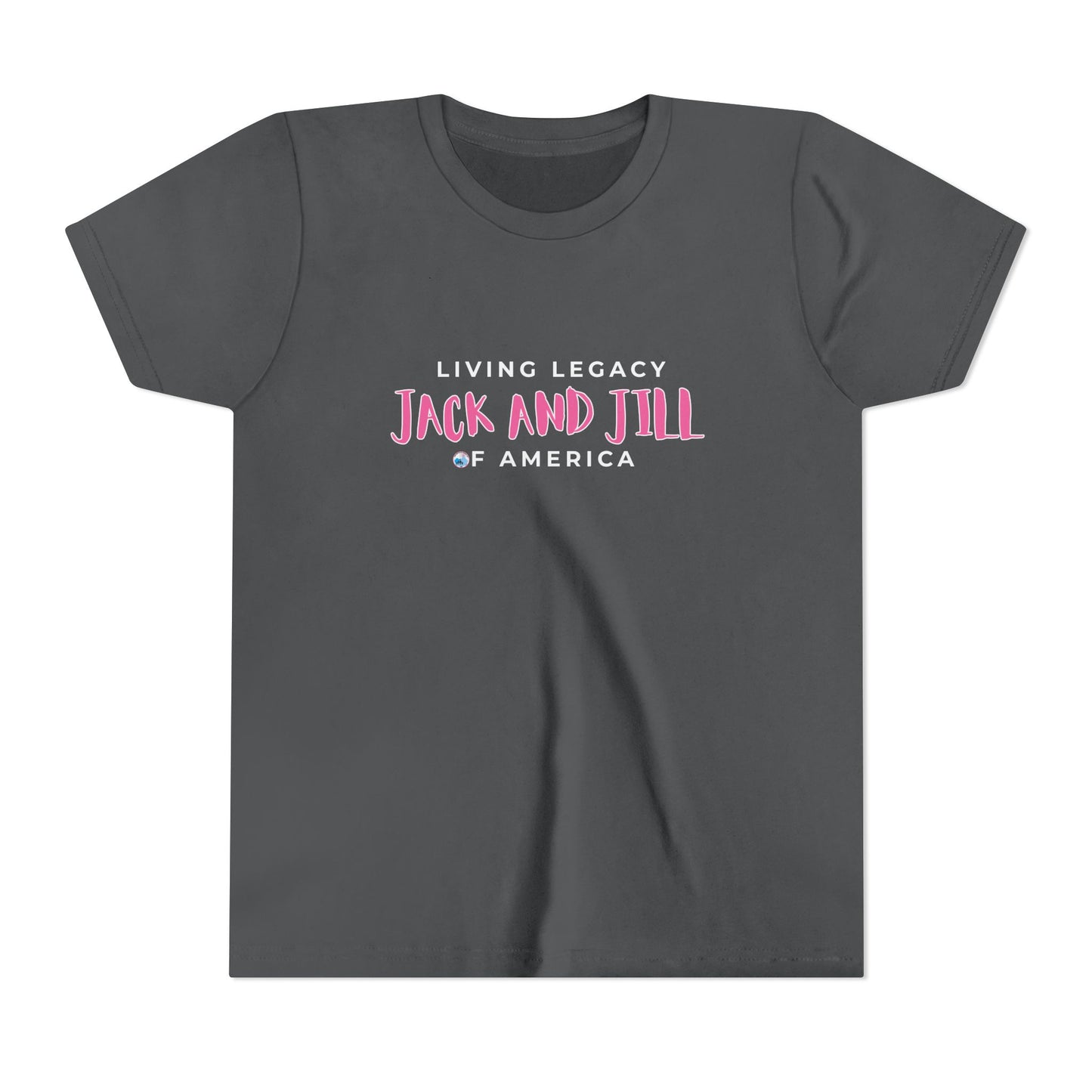 Jack and Jill Living Legacy - YOUTH T-Shirt Pink Design