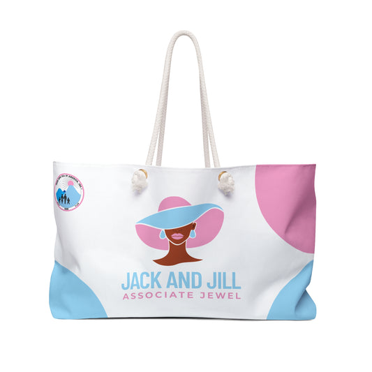 Stylish Weekender Bag for Travel, Beach, Gym, Girls’ Night Out, Vacation, Jack and Jill Events, Tote Bag, Fun Getaway