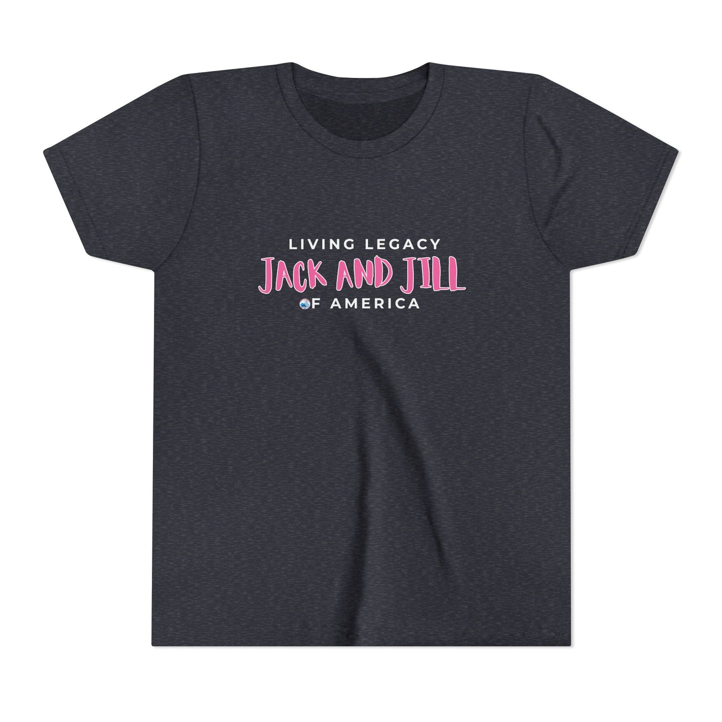 Jack and Jill Living Legacy - YOUTH T-Shirt Pink Design