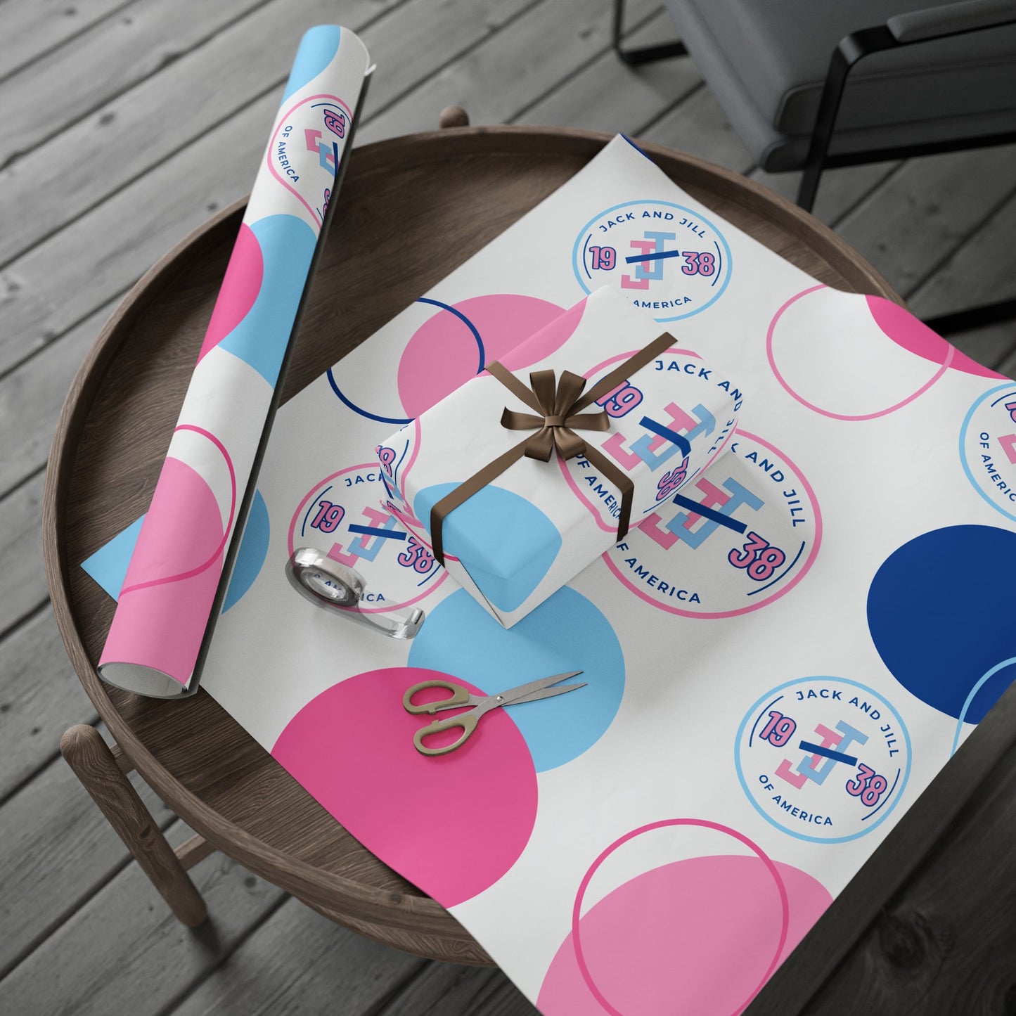 Jack and Jill Wrapping Paper - Renewed