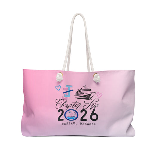Miami Chapter Cruise 2026 - Weekender Bag