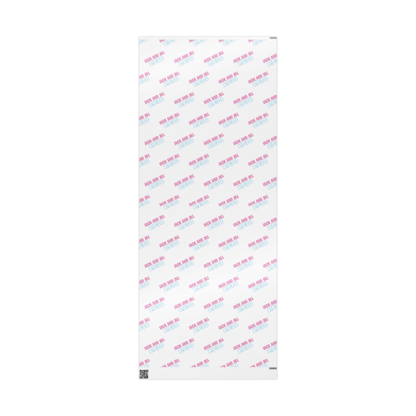 Jack and Jill 1938 Wrapping Paper - White