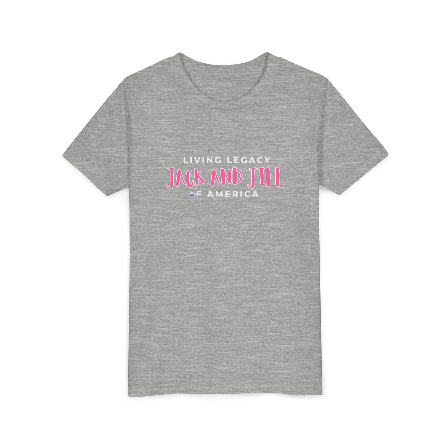 Jack and Jill Living Legacy - YOUTH T-Shirt Pink Design