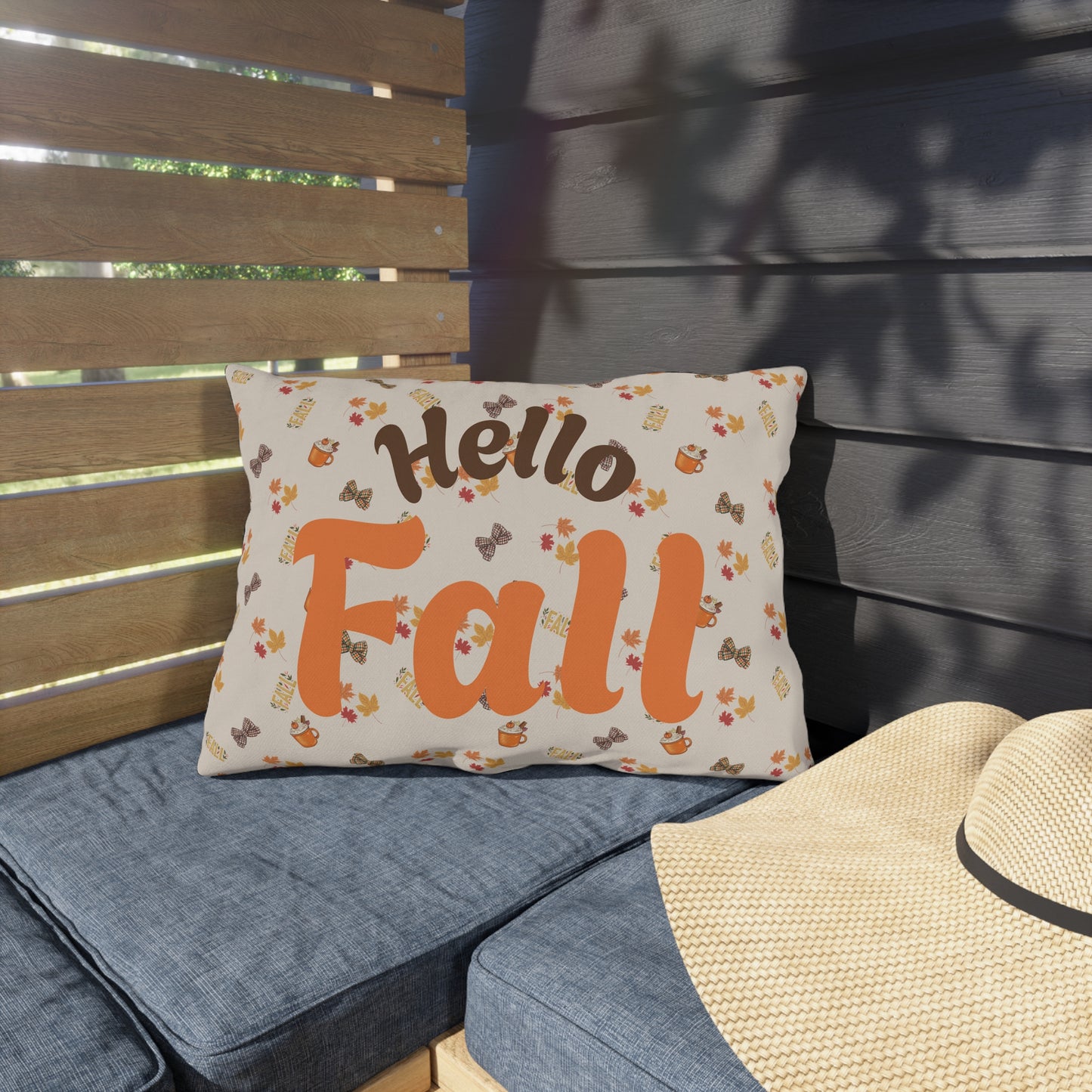 Outdoor Spiced Pillows – Waterproof & UV-Resistant Fall Patio Décor