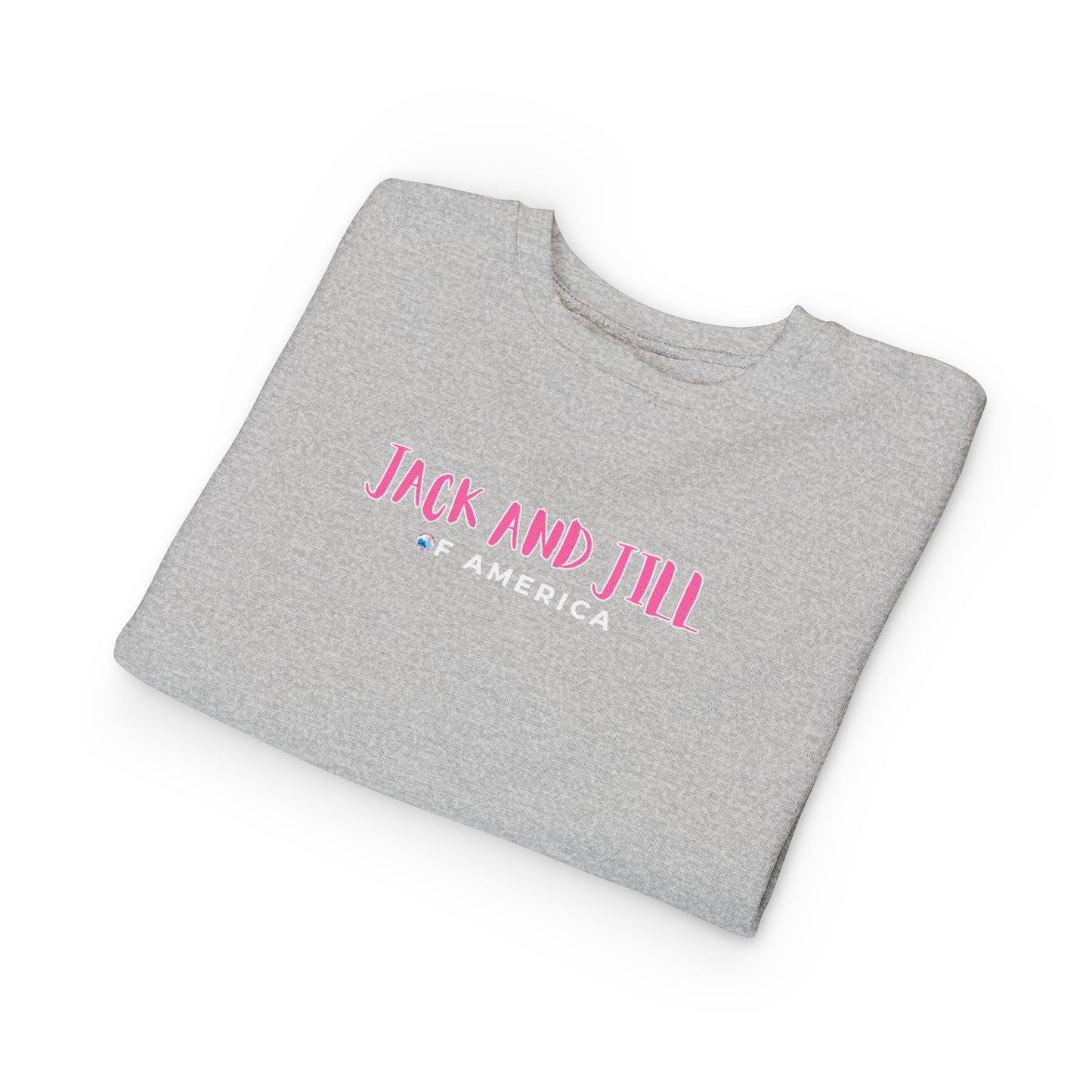 Jack and Jill of America Toddler Sweatshirt  - Pink