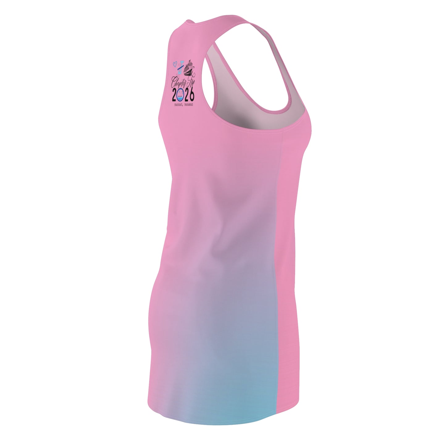 Cruise 2026 Chapter Trip Racerback Dress - Bahamas Vacation Tank Dress