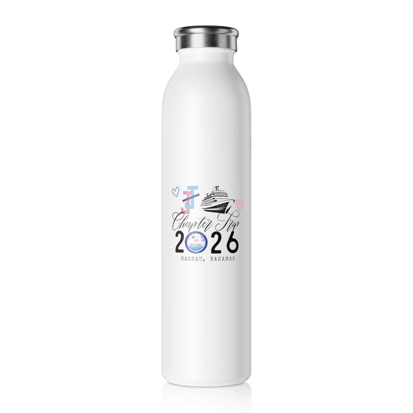 Miami Chapter Cruise 2026 - Stainless Steel Water Bottle