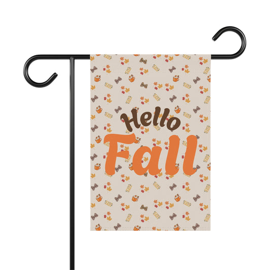 Spiced Garden Banner – Fall Outdoor Flag for Seasonal Décor