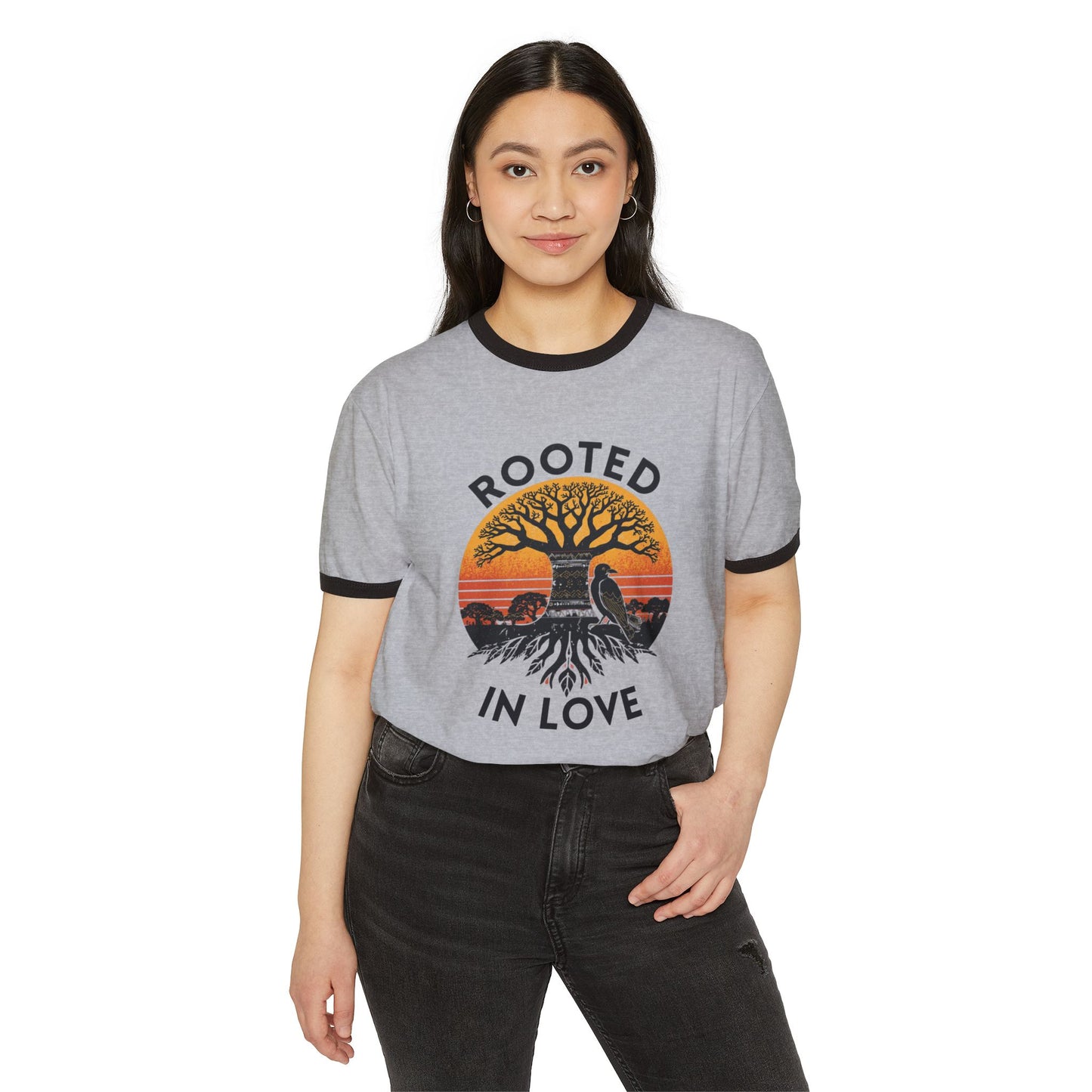Rooted in Love Ringer T-Shirt