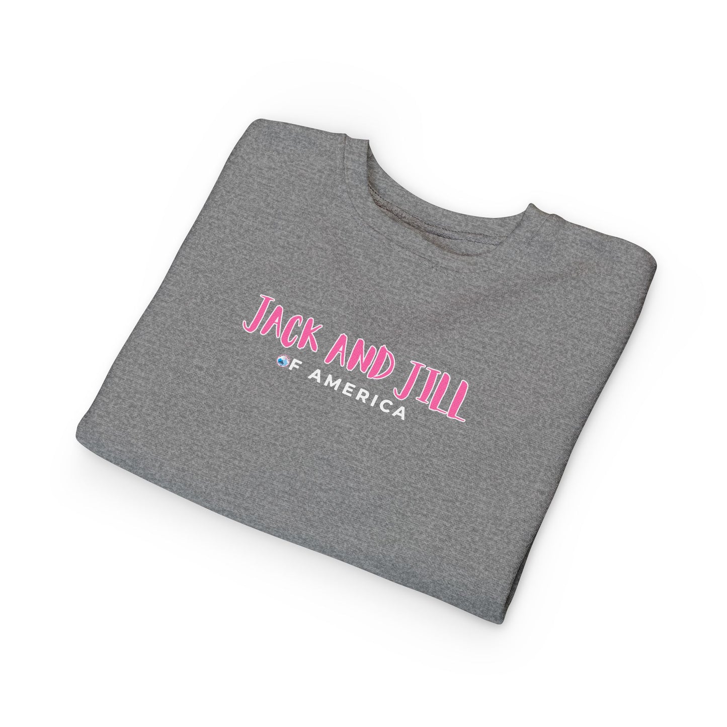 Jack and Jill of America Toddler Sweatshirt  - Pink