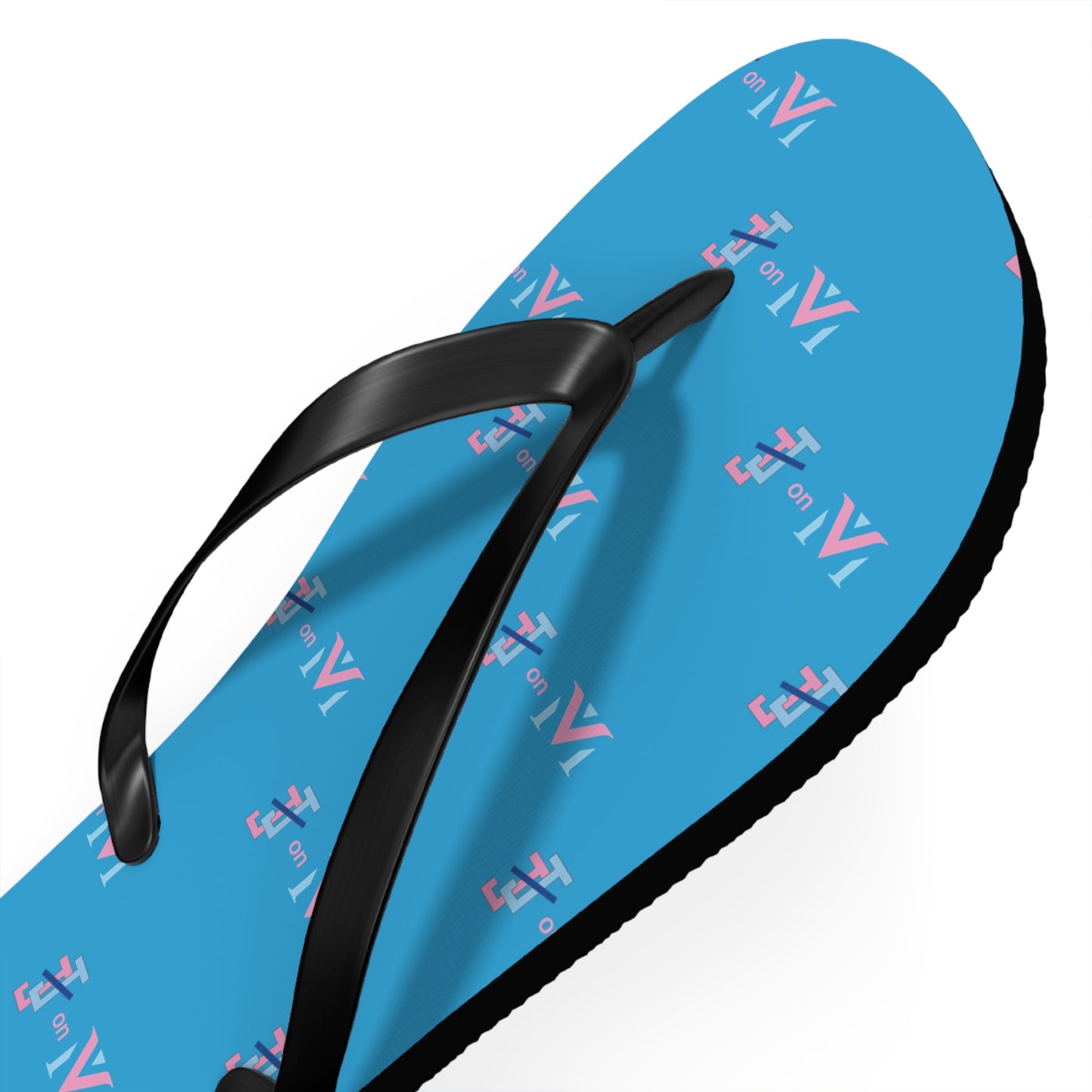 JJ on MV Flip Flops - Blue