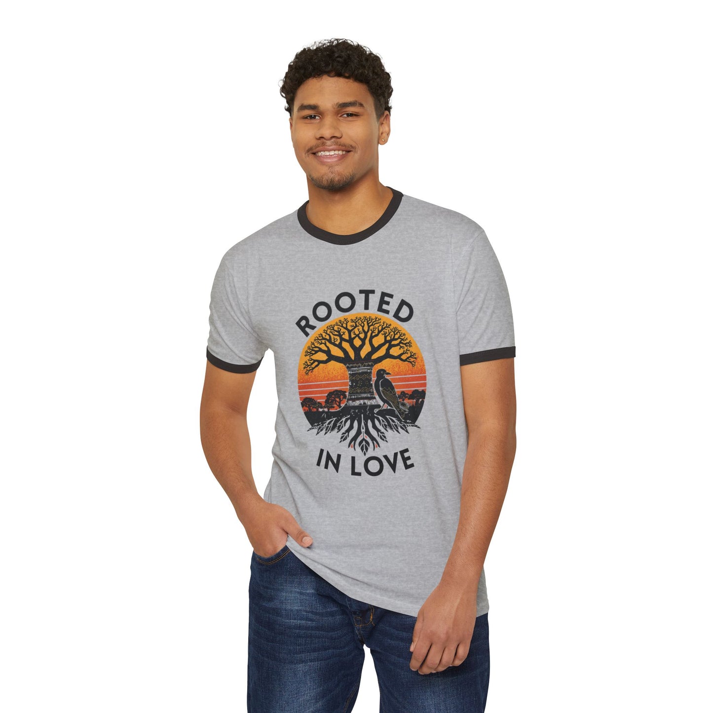 Rooted in Love Ringer T-Shirt