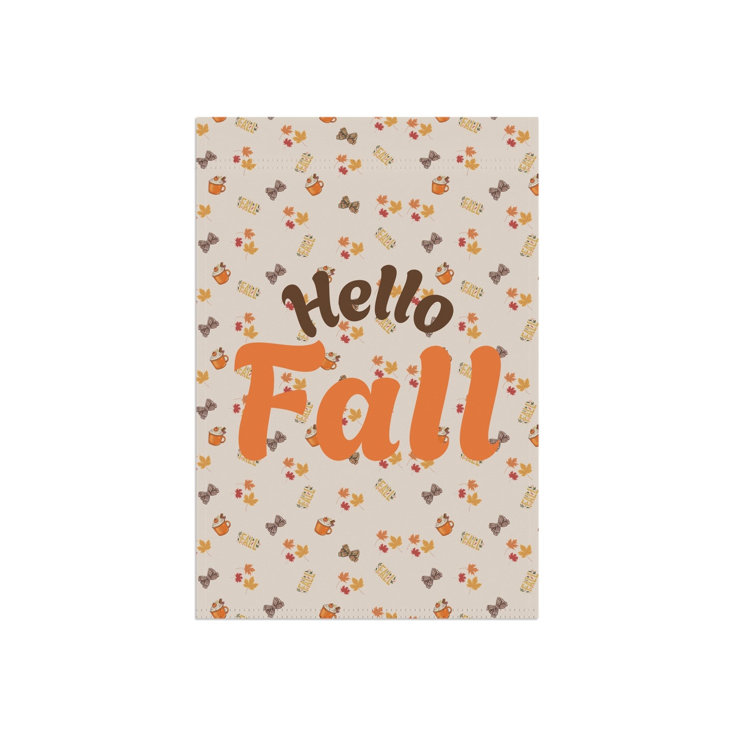 Spiced Garden Banner – Fall Outdoor Flag for Seasonal Décor