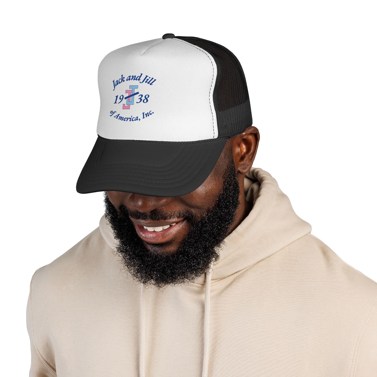 Jack and Jill 1938 Trucker Hat — Vintage Americana Mesh Cap
